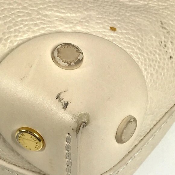 LOUIS VUITTON M45394 MonogramEmpreinte Petite Malle Souple Bag Box Bag Hand Bag - Picture 9 of 16